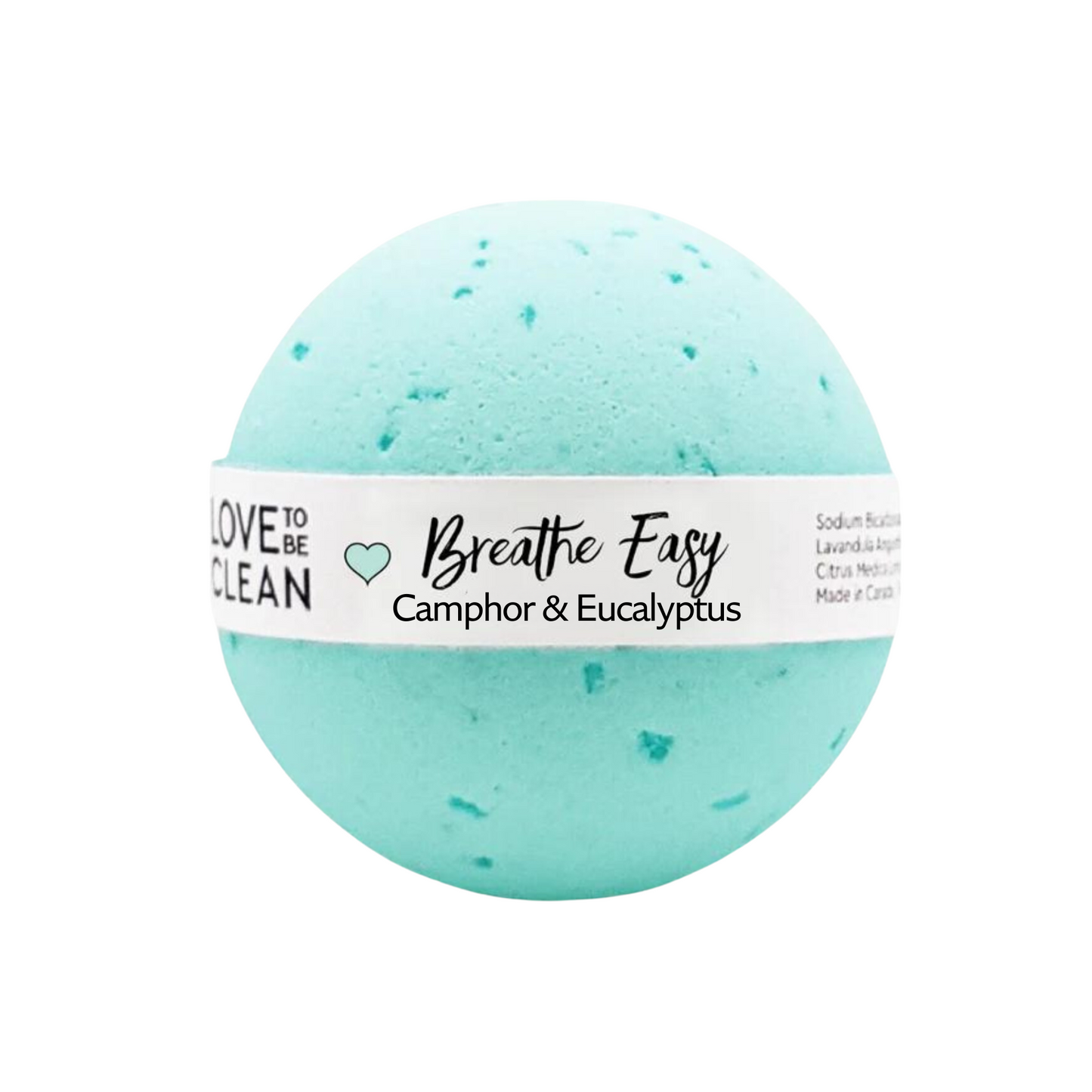 BREATHE EASY BATH BOMB - CAMPHOR & EUCALYPTUS