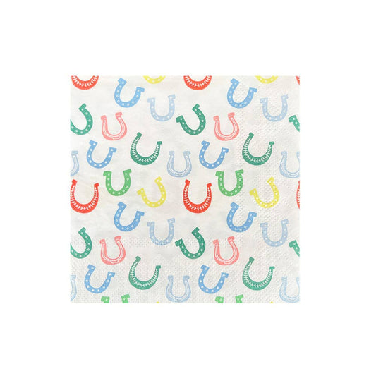 'YEEHAW' HORSESHOE COCKTAIL NAPKINS