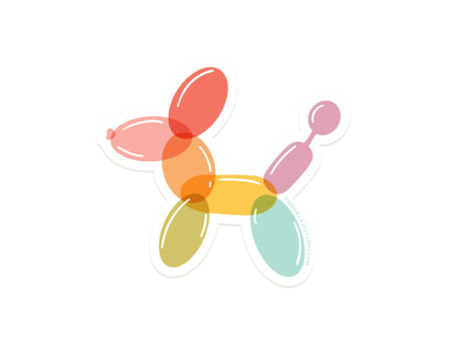 BALLOON ANIMAL STICKER