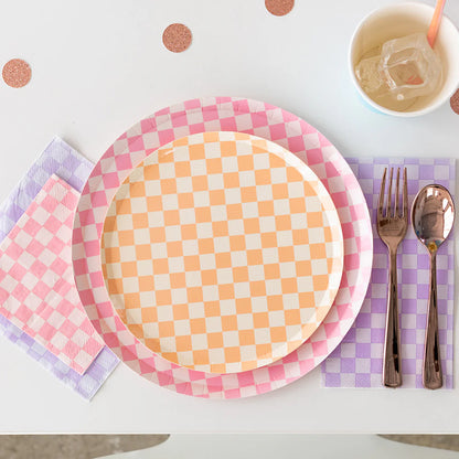 CHECK IT! PEACHES N' CREAM DESSERT PLATES