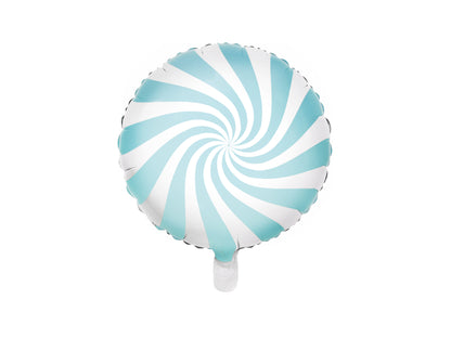 PASTEL BLUE CANDY FOIL BALLOON