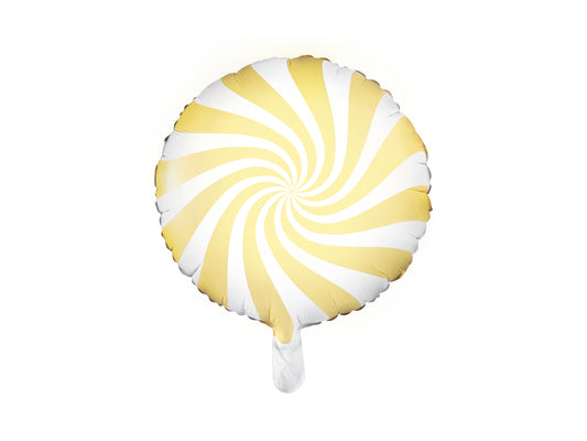 PASTEL YELLOW CANDY FOIL BALLOON