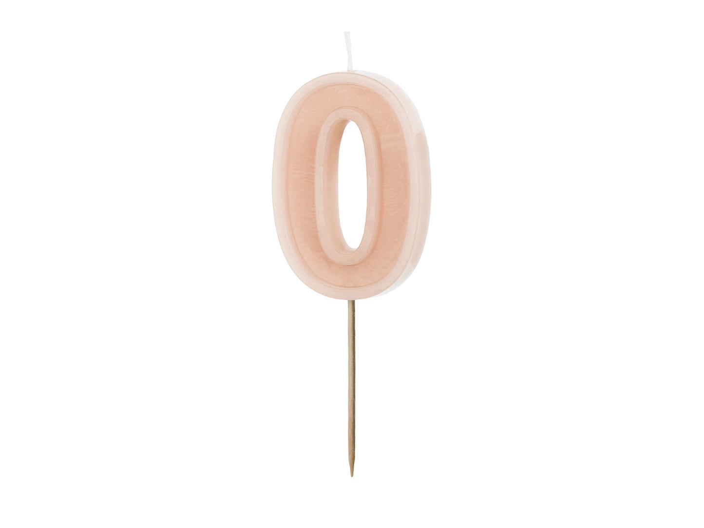 DUSTY ROSE NUMBER CANDLES