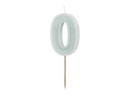 LIGHT BLUE CANDLE NUMBERS