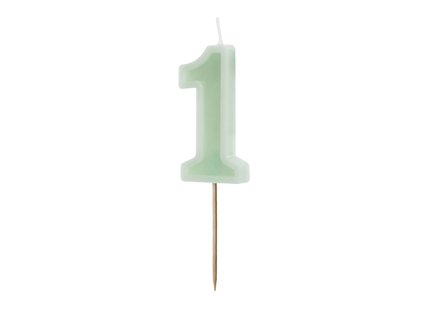 MINT GREEN CANDLE NUMBERS