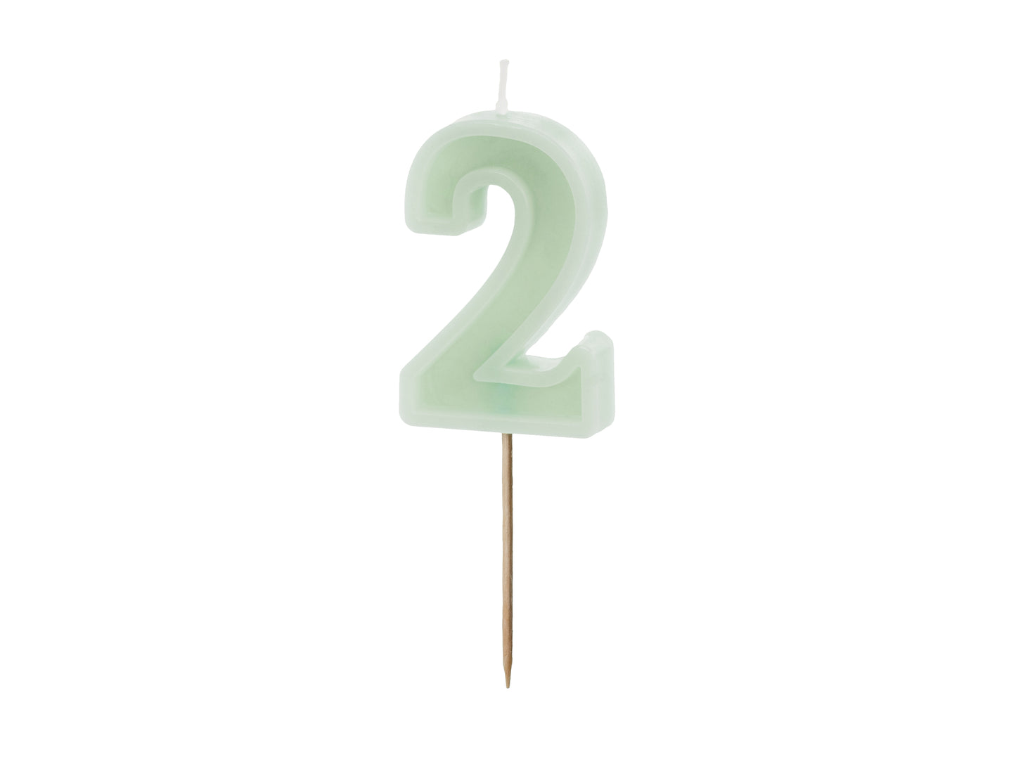 MINT GREEN CANDLE NUMBERS