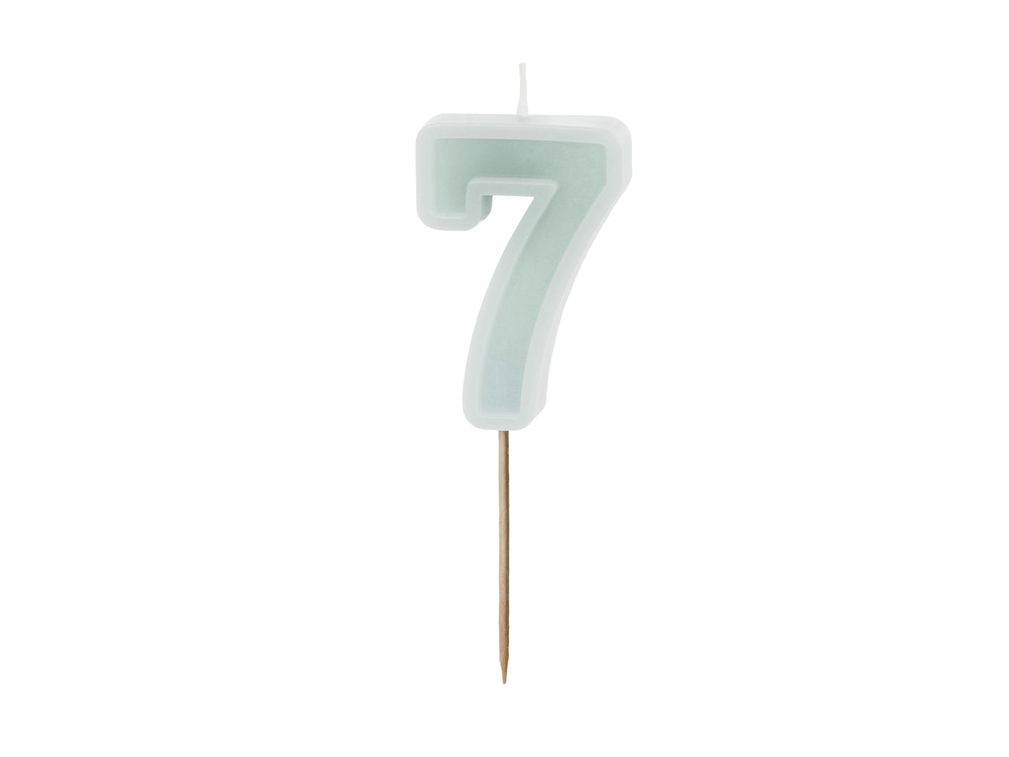 LIGHT BLUE CANDLE NUMBERS