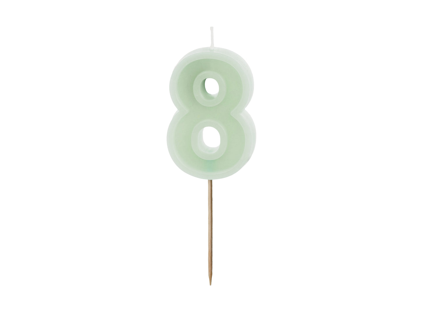 MINT GREEN CANDLE NUMBERS