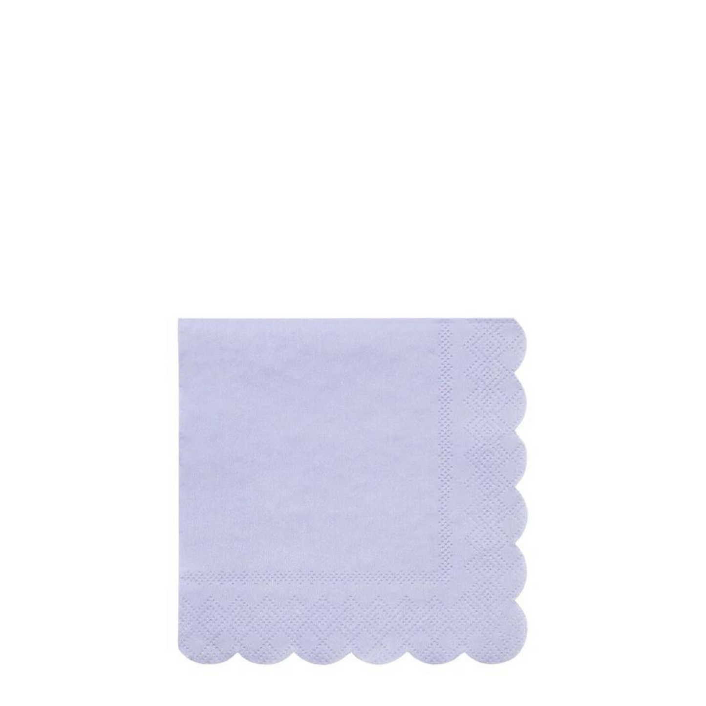 SMALL SOFT LILAC NAPKINS BY MERI MERI