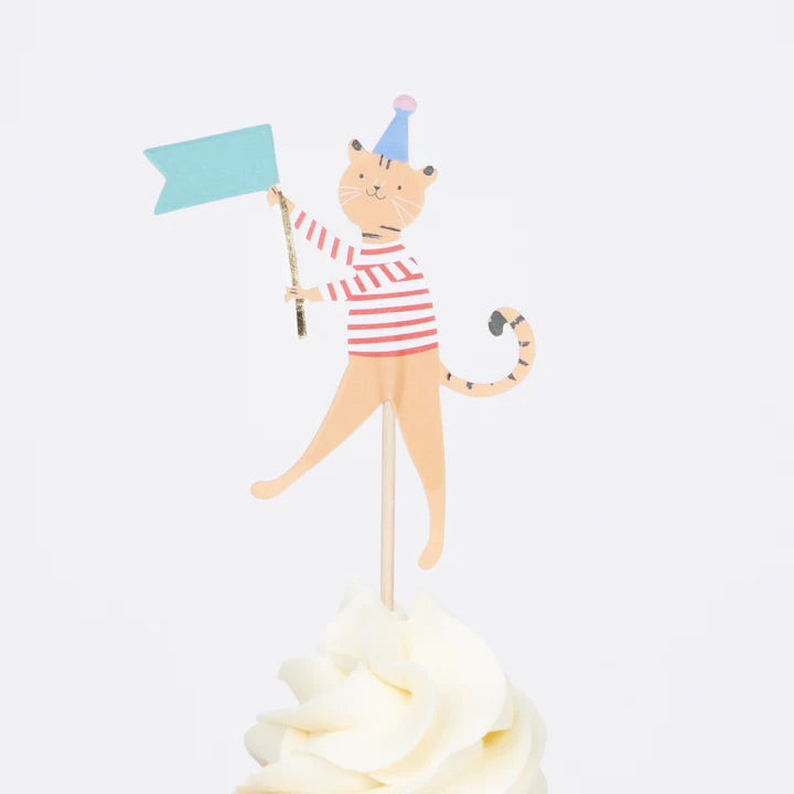 cat cupcake topper