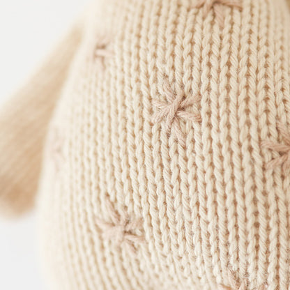 baby giraffe close up stitch details 
