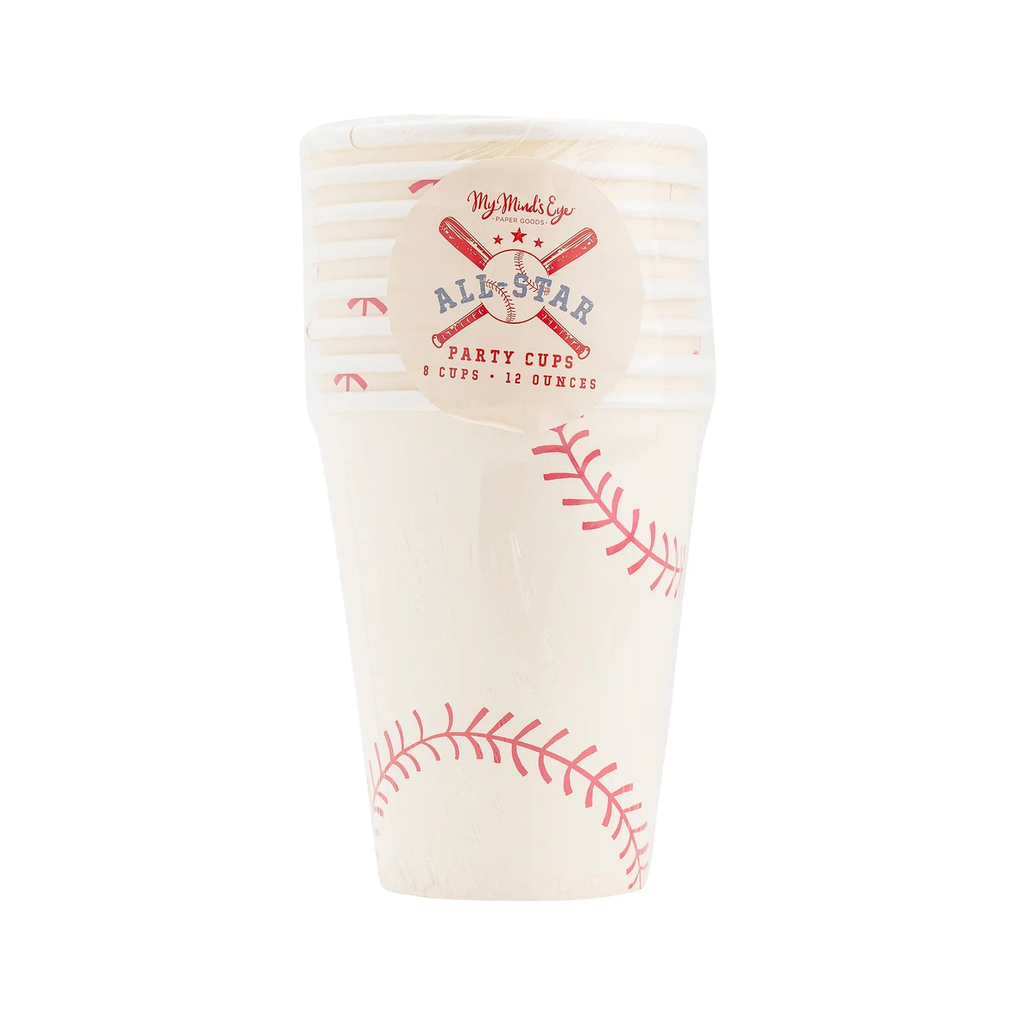 baseball all star paper cups