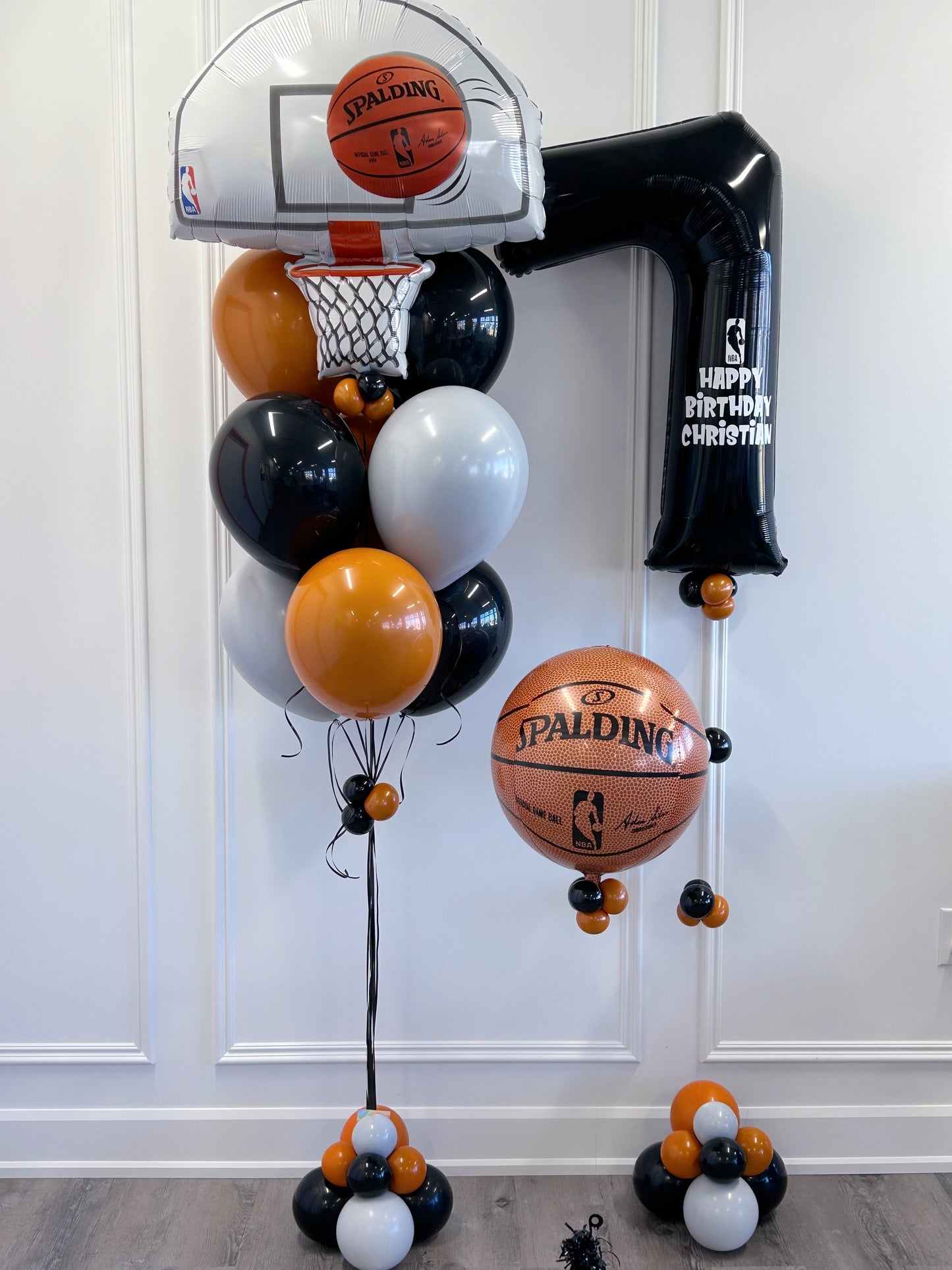 NBA BASKETBALL BACKBOARD FOIL BALLOON