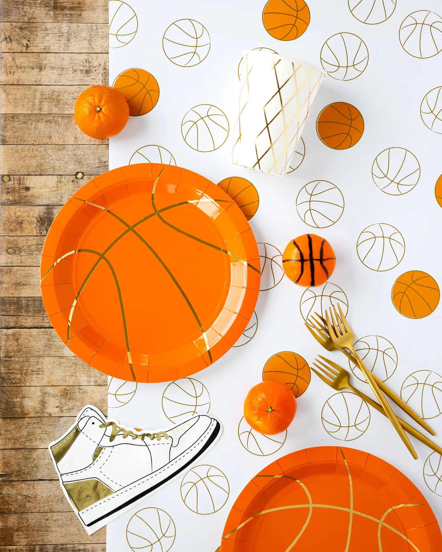 basketball table runner