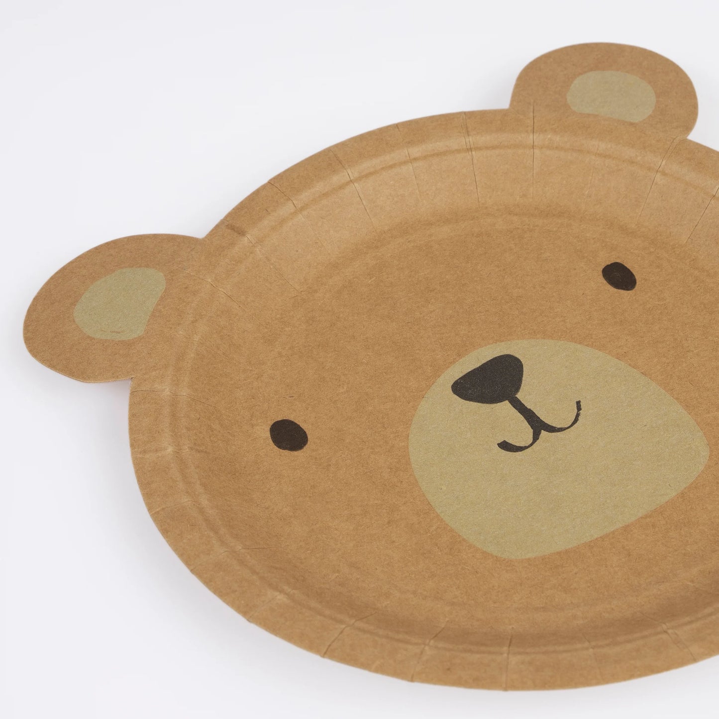 WOODLAND BEAR PLATES BY MERI MERI