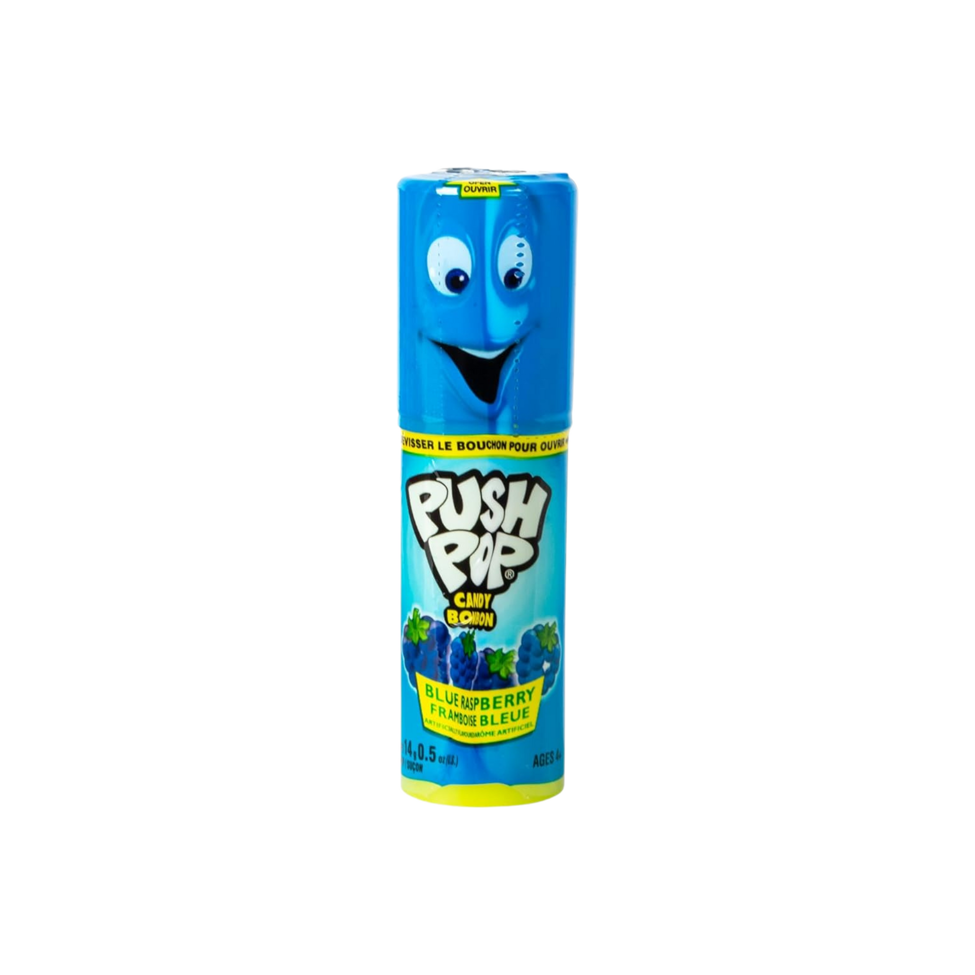 blue raspberry push pop 