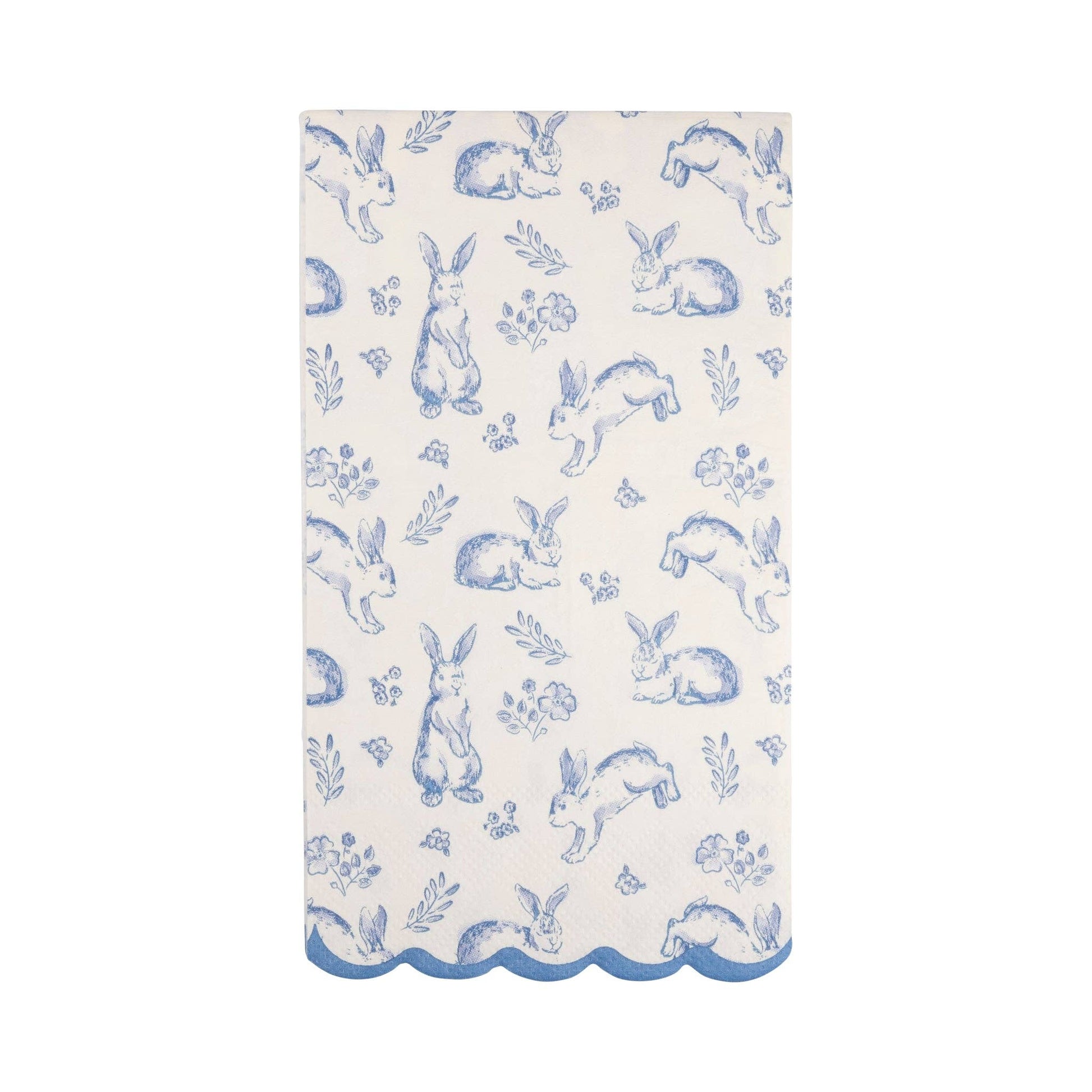 bunny toilet guest napkins by my minds eye pack of 24 