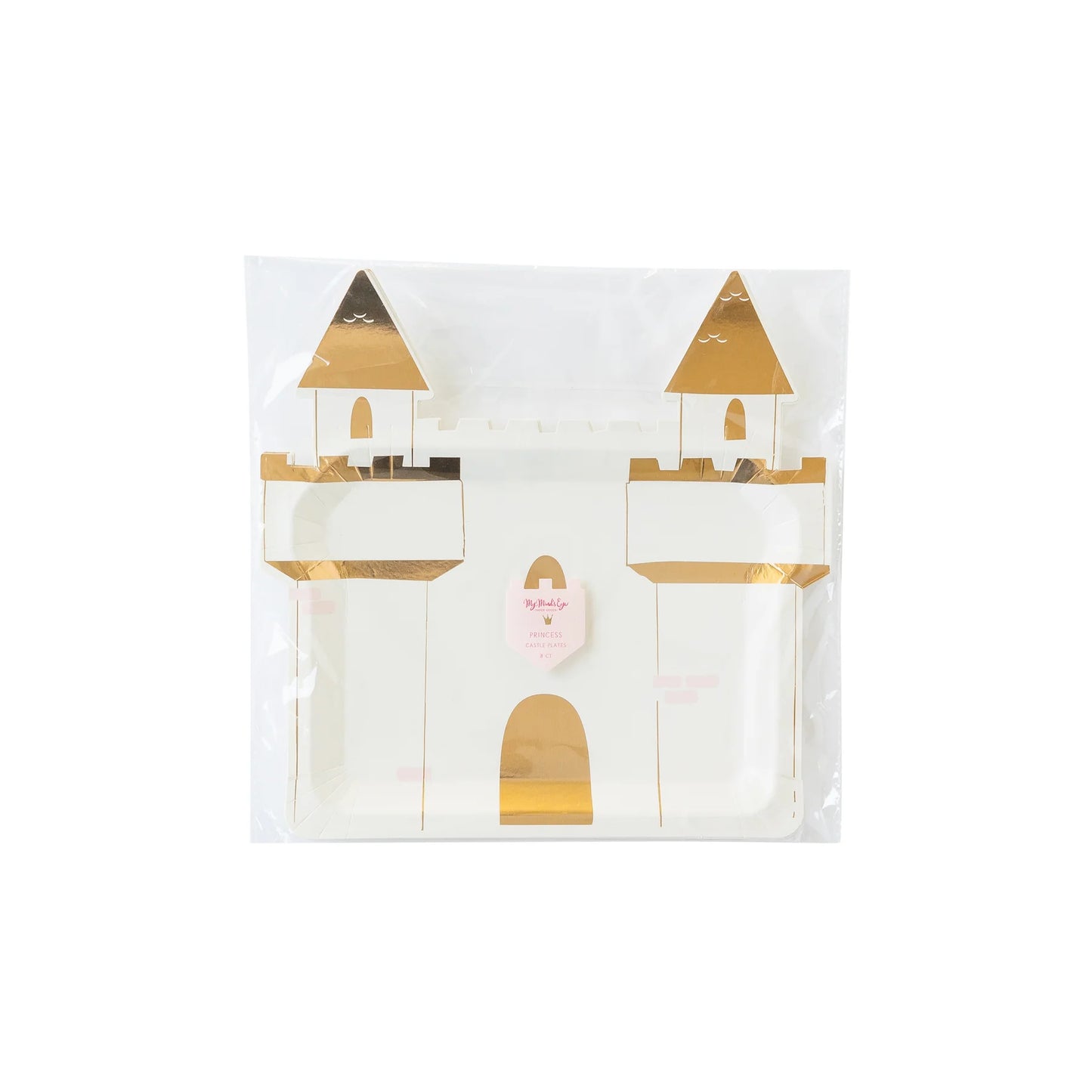 PRINCESS CASTLE SHAPED PLATES