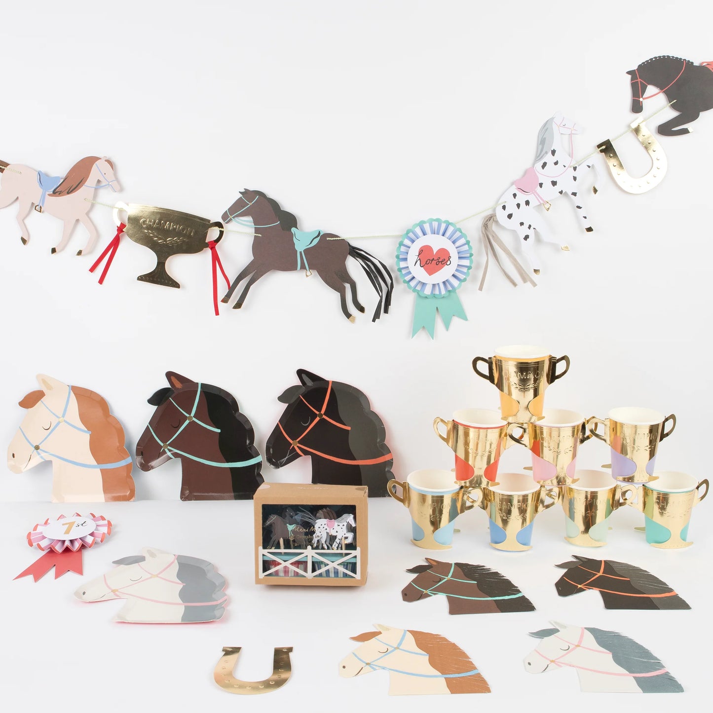 horse themed party supplies by meri meri 
