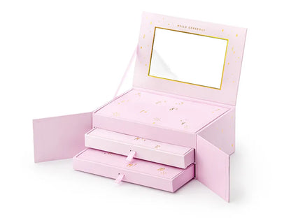 pink jewellery box advent calendar for little girl