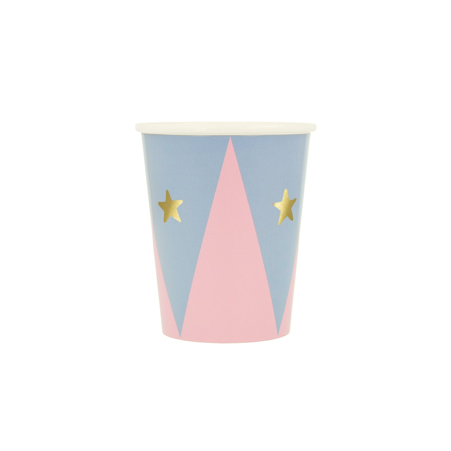 circus cups by meri meri - pack of 8 in 8 designs 