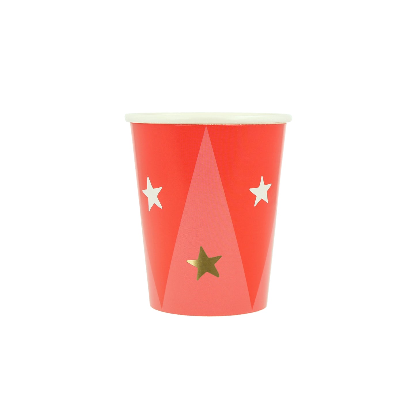 circus cups by meri meri - pack of 8 in 8 designs 