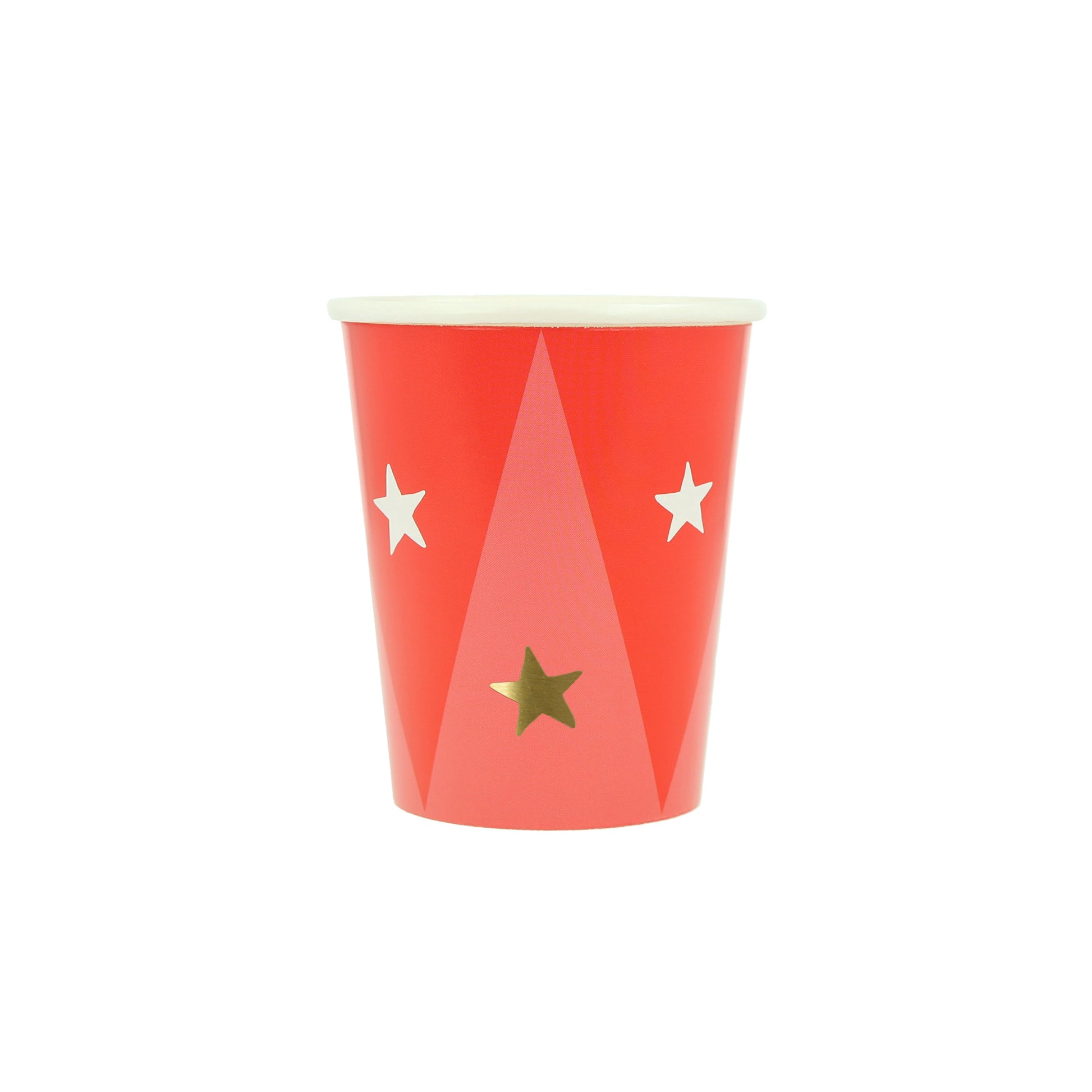 circus cups by meri meri - pack of 8 in 8 designs 