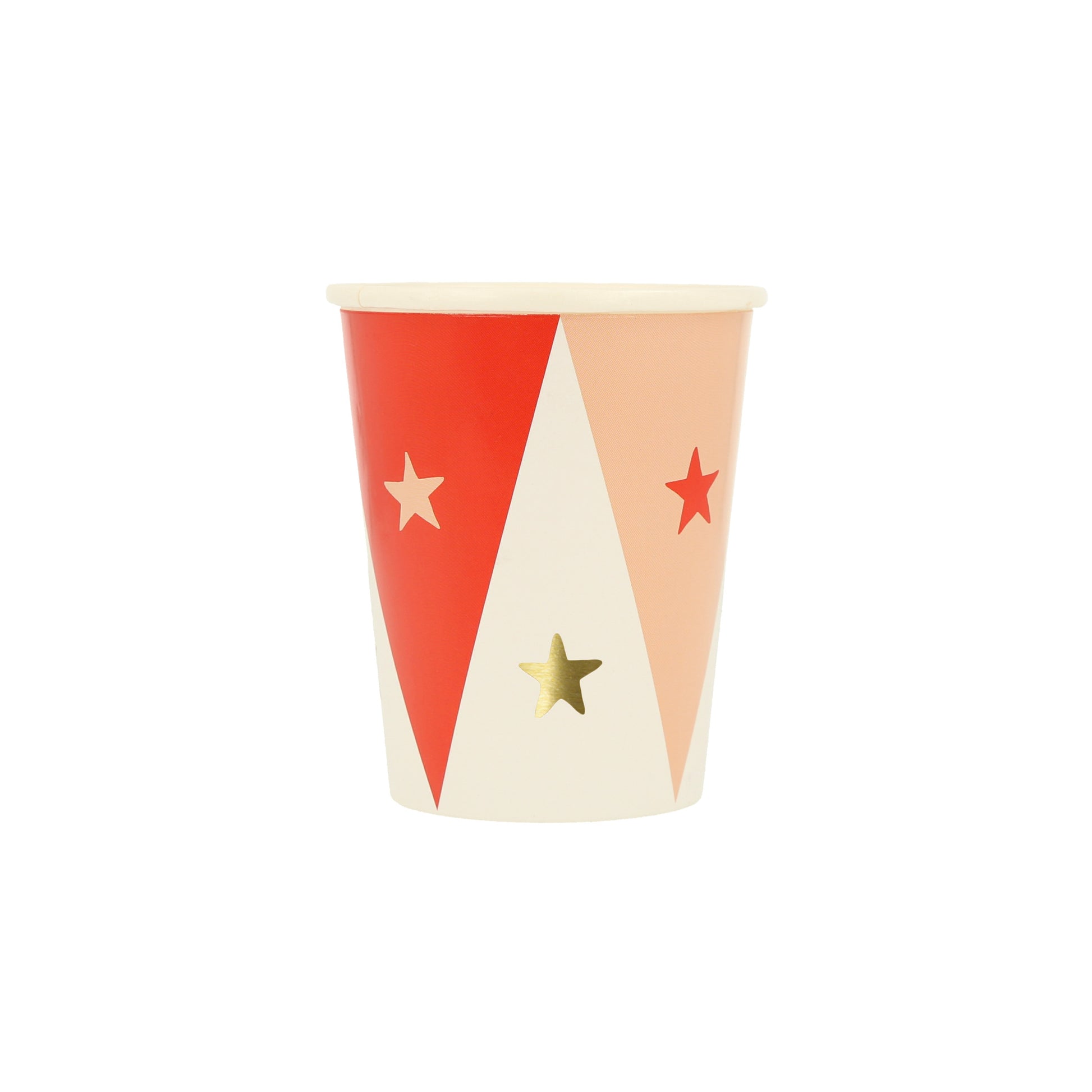 circus cups by meri meri - pack of 8 in 8 designs 