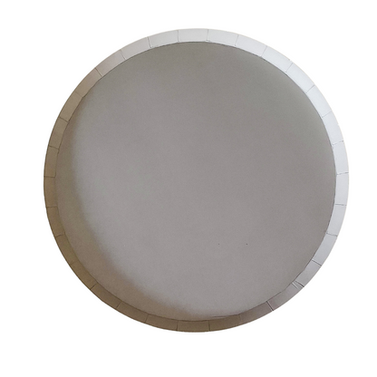 classic grey party paper plates