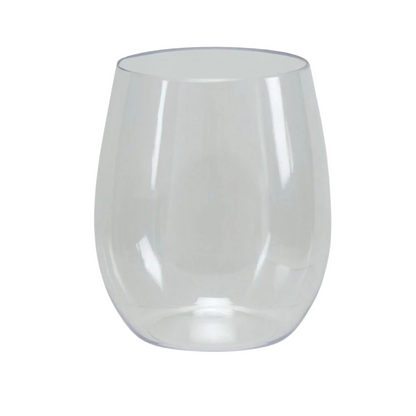 clean stemless wine goblets - pack of 6