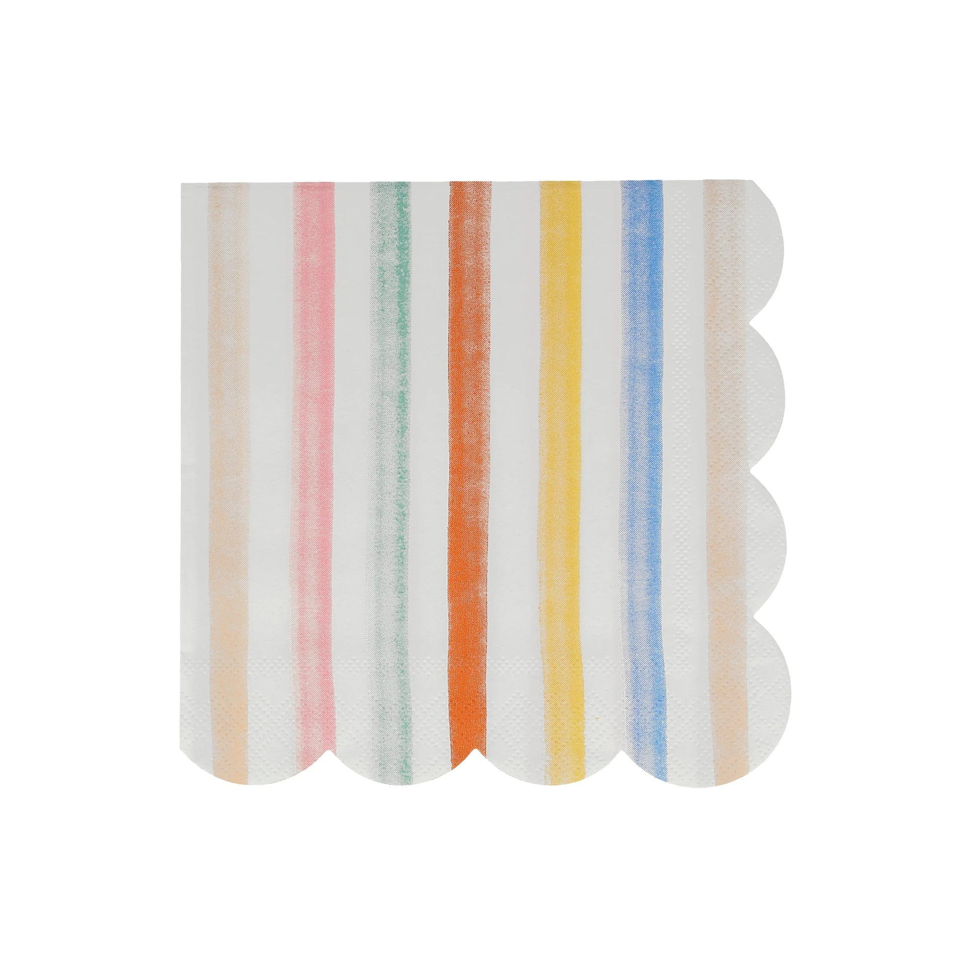 colourful stipe napkins - meri meri 