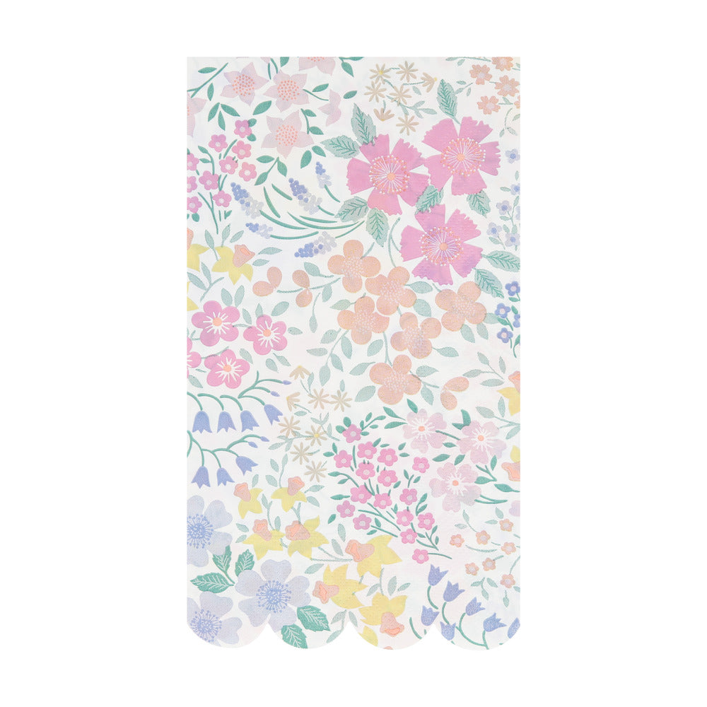 COTTAGE GARDEN GUEST TOWEL BY MERI MERI