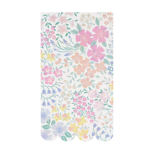 COTTAGE GARDEN GUEST TOWEL BY MERI MERI