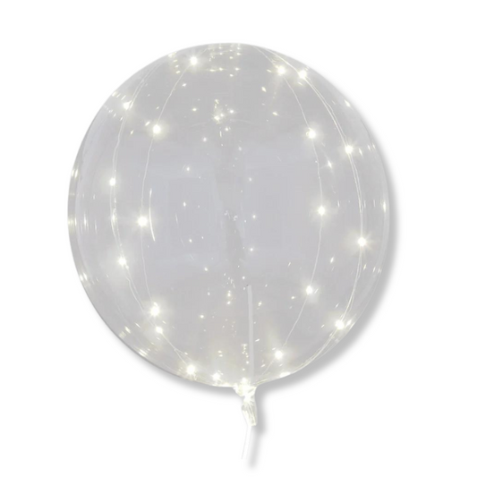 light up bubble balloon with led lights