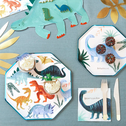 dinosaur plates by meri meri