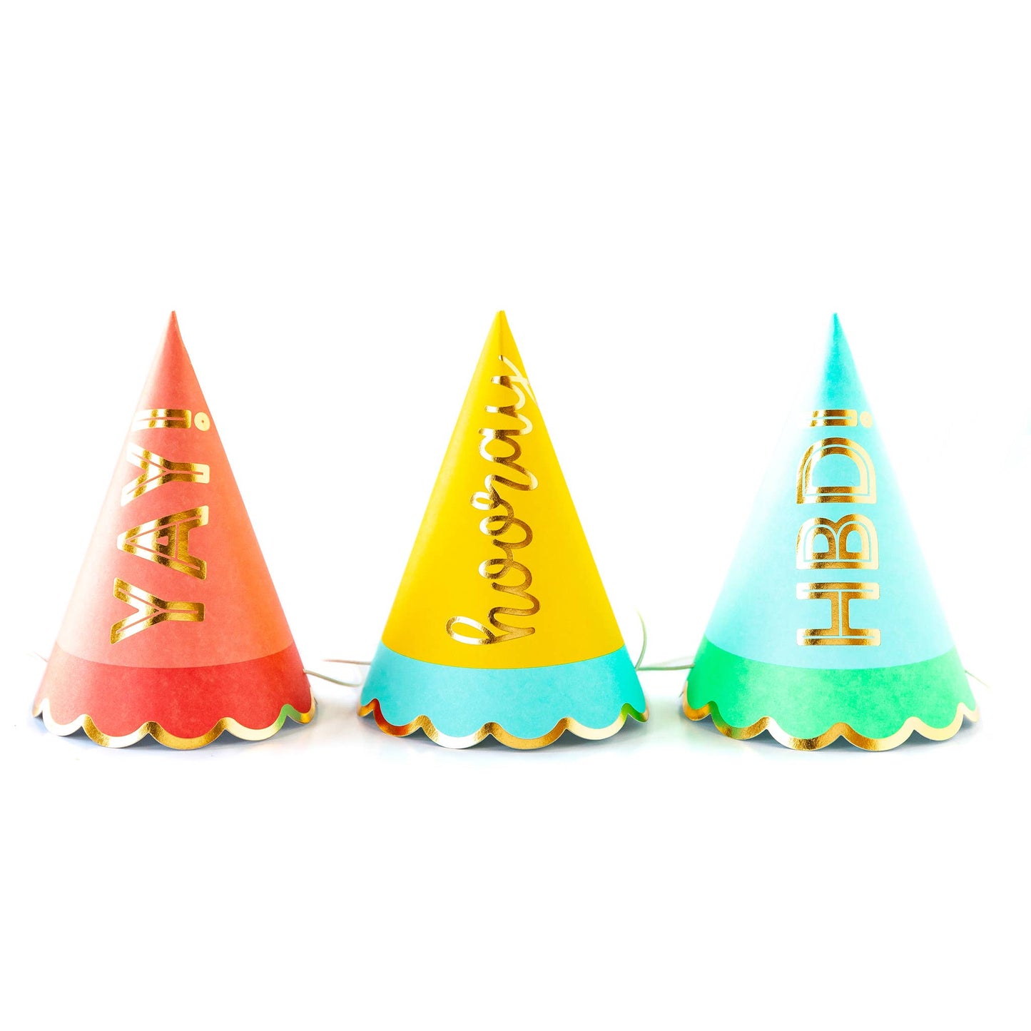 HIP HIP HOORAY PARTY HATS