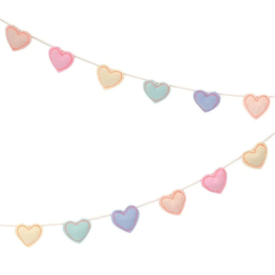 heart felt garland by meri meri