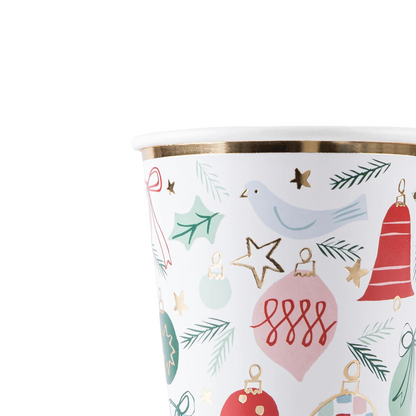 FESTIVE PATTERN CUPS BY MERI MERI