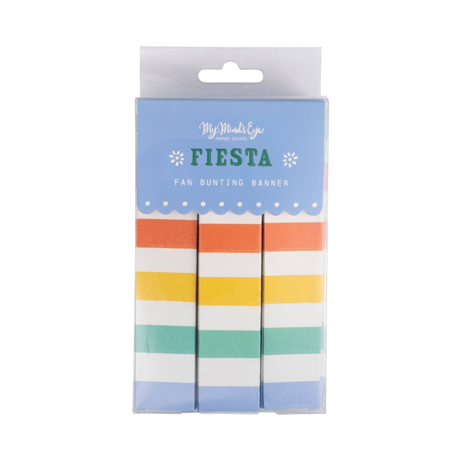 fiesta fan bunting banner packaging 