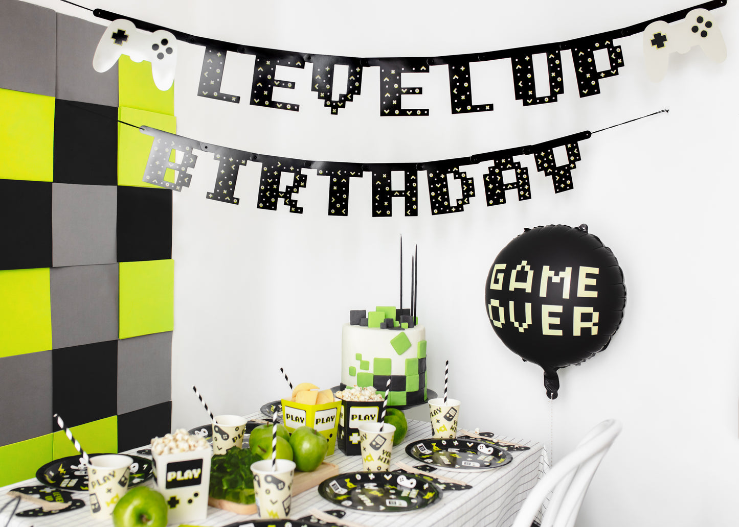 gamer birthday decorations