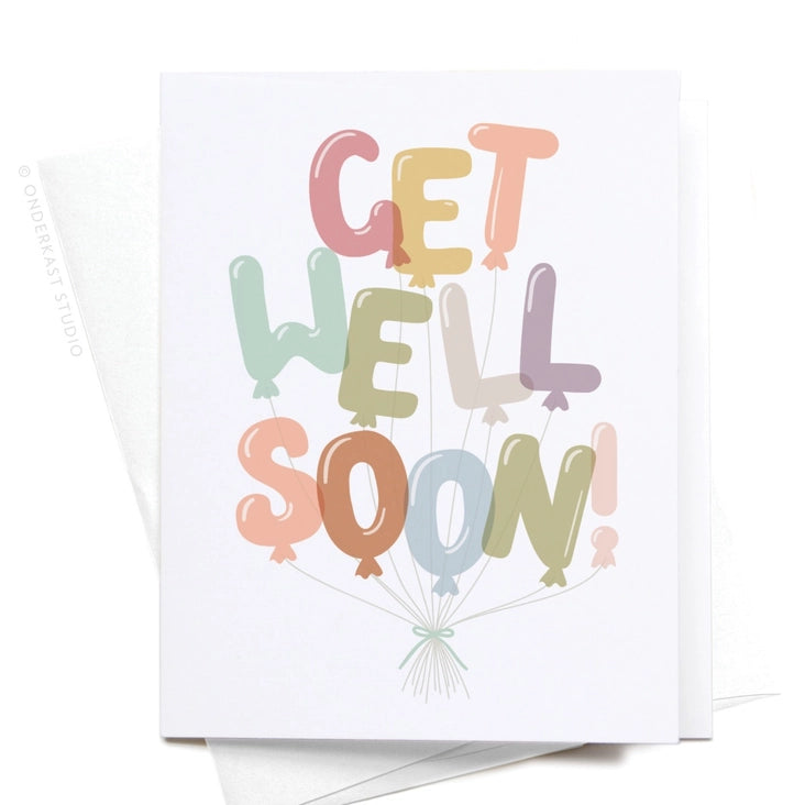 get well soon greeting card