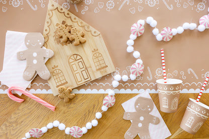 GINGERBREAD HOUSE PAPER PARTY CUP