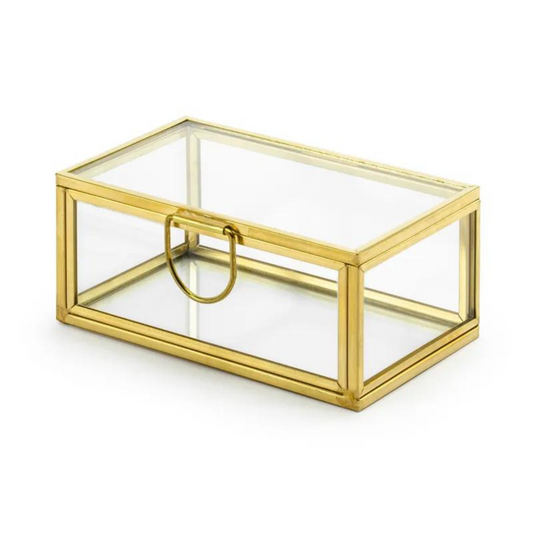 GLASS RING BOX