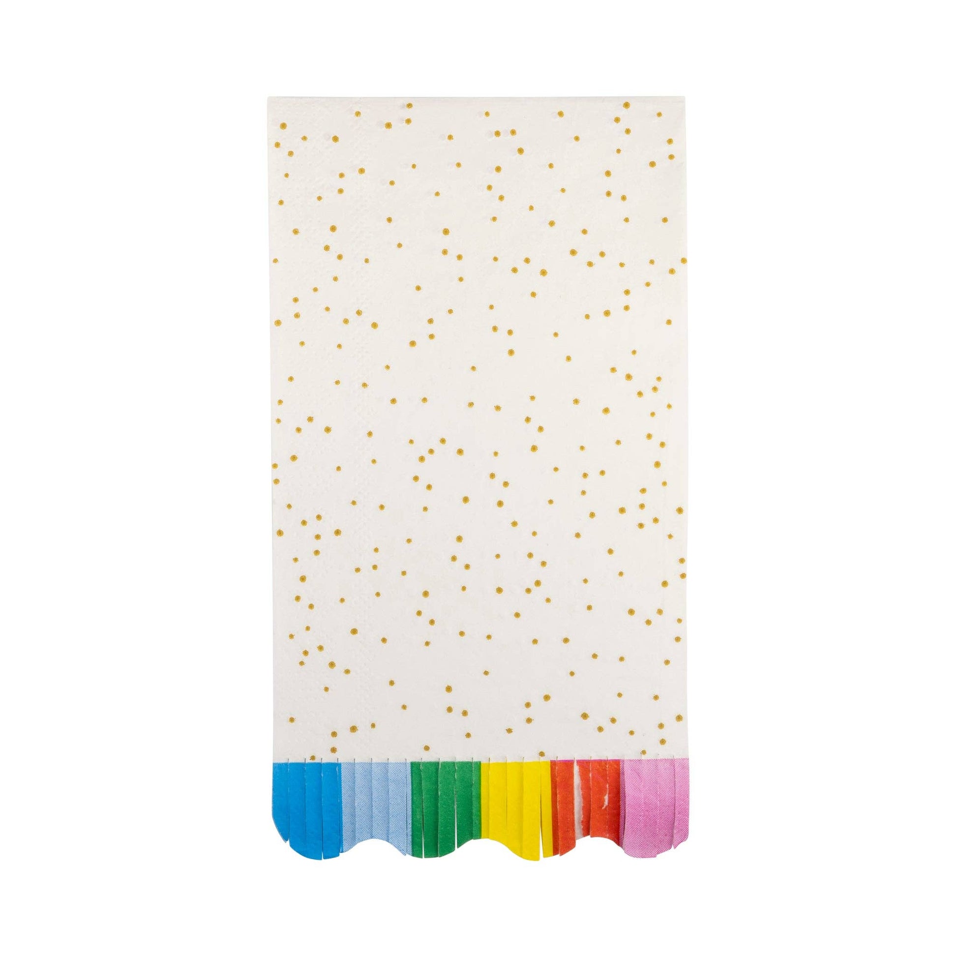 gold confetti dinner napkins 