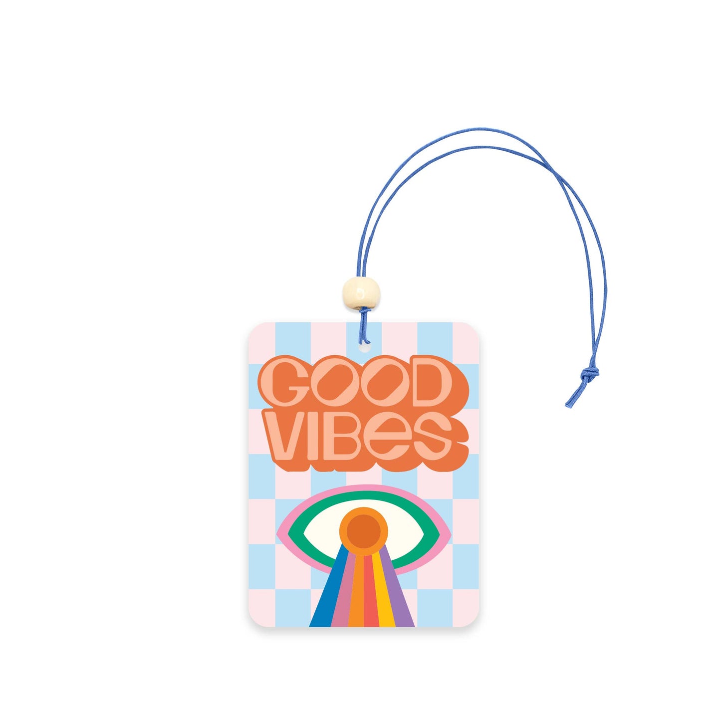 good vibes car air freshener by Studio Oh!