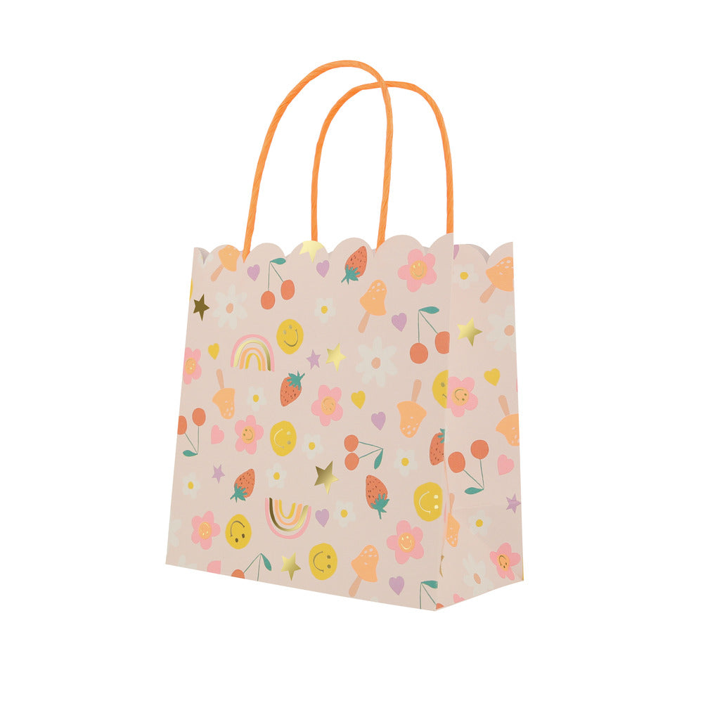 happy face icons favour bags by meri meri