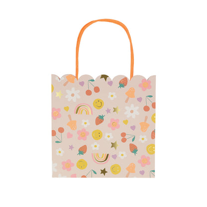 happy face icons favour bags by meri meri