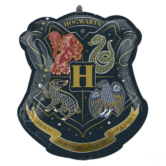 HARRY POTTER HOGWARTS CREST FOIL BALLOON