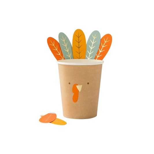 HARVEST TURKEY PARTY CUPS