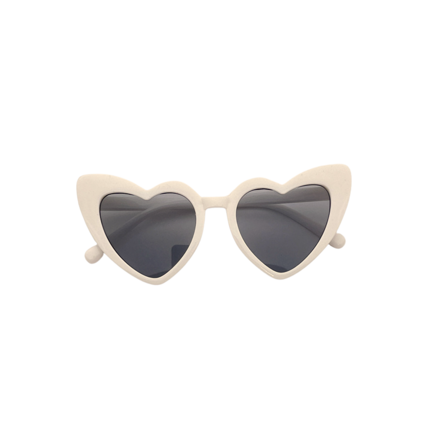 IVORY - HEART SHAPED SUNGLASSES